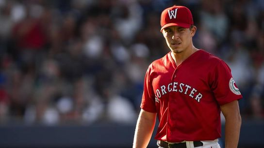 MLB Notebook: Red Sox' Tyler Uberstine journey leads him to Boston taken at Fenway Park (Red Sox). Photo by Worcester Red Sox 